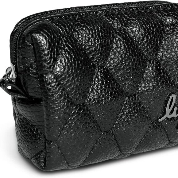 NWT 🔥3 PACK 🔥LUG Bobsled Black +2 Choo Choo mini VL pill box Vegan Leather - Picture 15 of 15